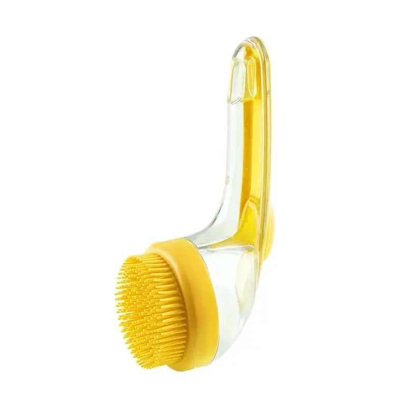 2026 New 2-in-1 Pet Bath & Grooming Deshedding Animal Hair Brush with Built-in Soap Dispenser