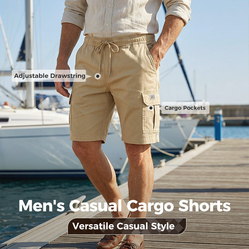 🏆Flash Sale⚡ 50K+ SOLD! 🏆Men's Relaxed Straight Casual Cargo Shorts