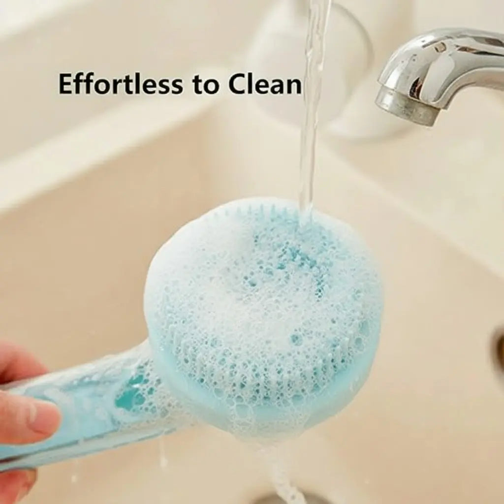 2026 New 2-in-1 Pet Bath & Grooming Deshedding Animal Hair Brush with Built-in Soap Dispenser