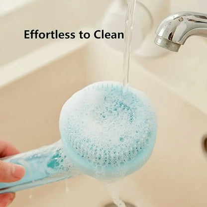 2026 New 2-in-1 Pet Bath & Grooming Deshedding Animal Hair Brush with Built-in Soap Dispenser