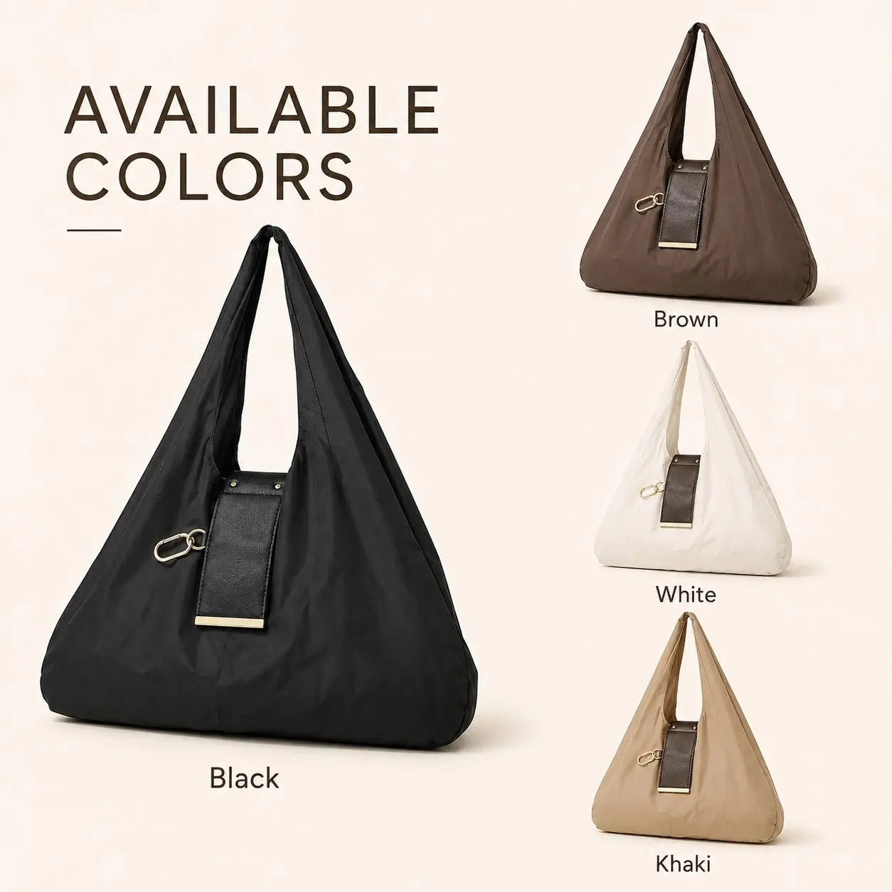 🔥LAST DAY SALE 49% OFF-👜✨Foldable Shopping Bag Keychain Eco-Friendly Reusable Tote Bag