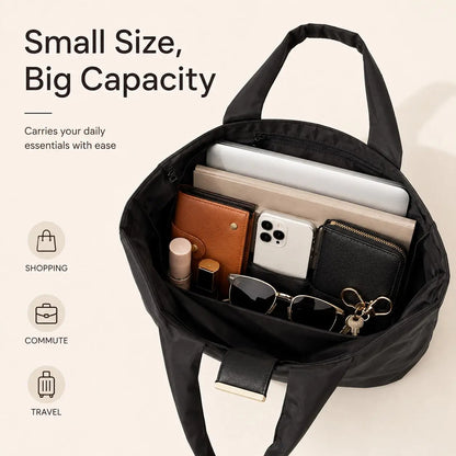 🔥LAST DAY SALE 49% OFF-👜✨Foldable Shopping Bag Keychain Eco-Friendly Reusable Tote Bag