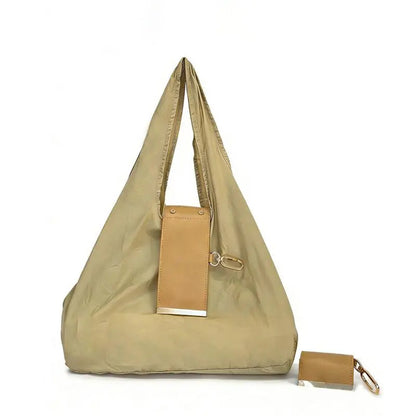 🔥LAST DAY SALE 49% OFF-👜✨Foldable Shopping Bag Keychain Eco-Friendly Reusable Tote Bag