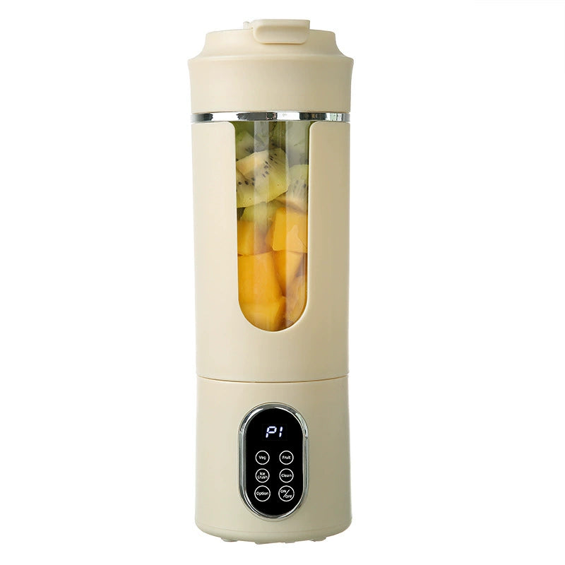 Compact Size Handheld Fruit Mixer, Light Carry Portable Juice Mixing Cup for Daily Fruit Drinks