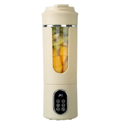 Compact Size Handheld Fruit Mixer, Light Carry Portable Juice Mixing Cup for Daily Fruit Drinks