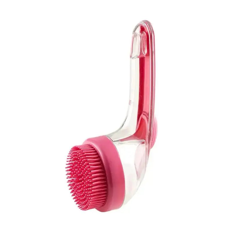 2026 New 2-in-1 Pet Bath & Grooming Deshedding Animal Hair Brush with Built-in Soap Dispenser
